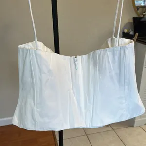 HOUSE OF CB 'Audette'‎ White Structured Corset NWOT size XL thumbnail 10