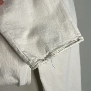 Abercrombie & Fitch The 90s Straight Ultra High Rise Jeans Size 32 White Cream thumbnail 6