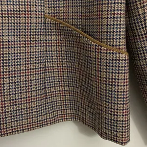 PENDLETON womens Brown-tan-black plaid Blazer 100% virgin wool size 12 thumbnail 5