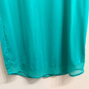 Athleta Sunlover UPF 50+‎ Sleeveless Mesh Hem Teal Green Medium 420736 thumbnail 5