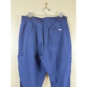 FIGS Yola FREEx Lined Scrub Pants Women’s XL High Waist Navy Blue Medical thumbnail 7