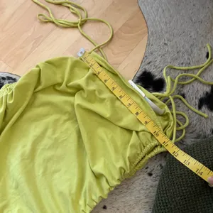 FREE PEOPLE BEACH‎ Green Liza Drop Waist Midi Dress Size Large thumbnail 8