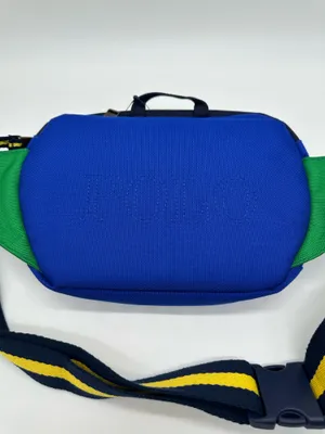 Polo Ralph Lauren Kids Colorblock Waist Bag Fanny Pack Crossbody Blue Red Green thumbnail 8