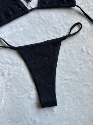 Outcast Clothing Lace Bralette and Thong Set thumbnail 4