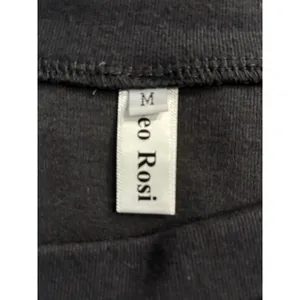 Leo Rosi Merry and Bright Christmas Sweatshirt Gray Plaid Elbow Patches‎ Medium thumbnail 4