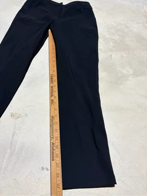 Lululemon Classic Black trouser Pants 6 thumbnail 5