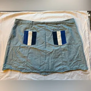 Disney Mickey and Minnie Denim Patch Skirt 3X thumbnail 5