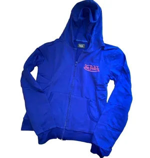 Von Dutch Y2k zip up hoodie thumbnail 1