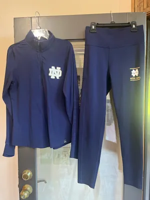 Notre Dame Navy Under Armour Set thumbnail 1