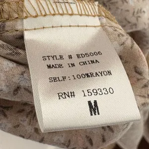Pinkblush NWT Heyson Mustard Floral Smocked Maternity Maxi Dress Sz M thumbnail 7