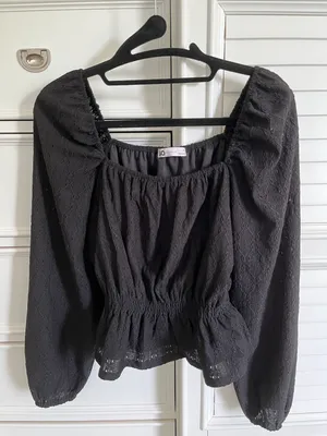 SO Square Neck Lace Blouse thumbnail 1