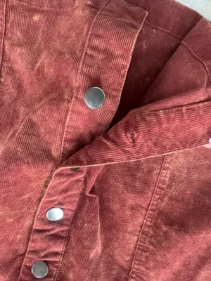 Aeropostale Corduroy Mini Dress Button Down thumbnail 5