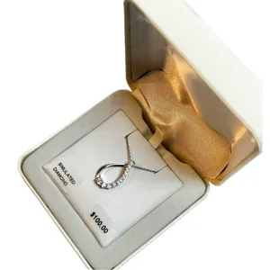 Diamond Luxe simulated Diamond Twist Pendant Sterling Silver Necklace NEW thumbnail 3