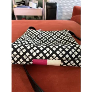 Kate Spade New York Victoria Classic Pink Stripe Crossbody Bag thumbnail 7
