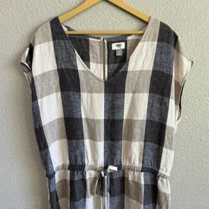 Old‎ Navy Linen Blend Romper Size Large thumbnail 3