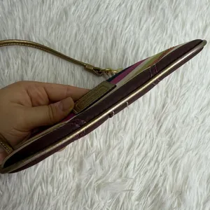 y2k COACH Legacy Multicolor Wristlet thumbnail 3
