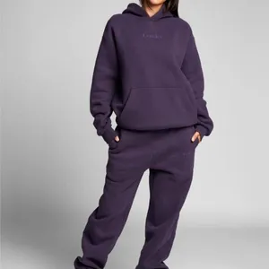 NWT COMFRT SIGNATURE HOODIE BLACKBERRY Medium Unisex thumbnail 5