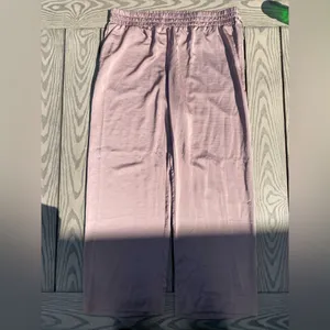 A New Day XXL Satin Shiny Wide Leg Pull on Pants brown red thumbnail 3