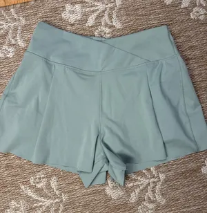 Yogalicious Women’s Sage Green Athletic Skort Shorts thumbnail 1