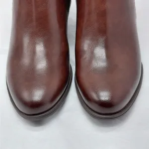 Naturalizer Womens Ankle Boots Size 7.5 Brown Comfort Western Booties Cowgirl thumbnail 5
