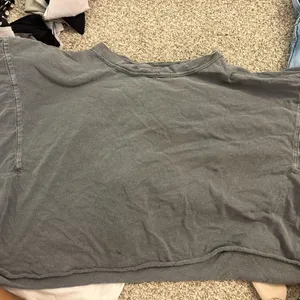 Grey Free People Crop Top  thumbnail 1