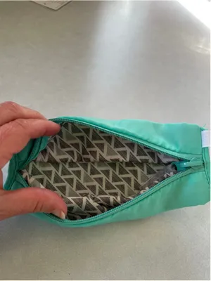 Women's Safety 1st Cosmetic Bag One Size Teal Gray thumbnail 2