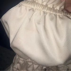 Antonio Melani Angel Sateen Short Sleeve Blouse. Medium. Color: Champagne. thumbnail 6