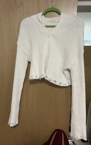 TJ Maxx knit zip up hoodie thumbnail 1