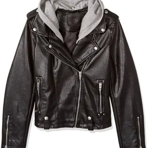 BLANK NYC Neo Moto Jacket & Removable Hood thumbnail 4