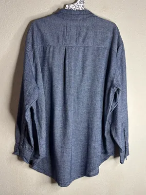Aerie Anytime Fave Twill Shirt size medium NWT thumbnail 3