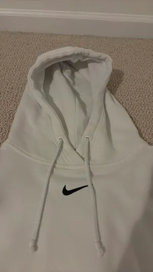 Nike White Hoodie Women’s thumbnail 2