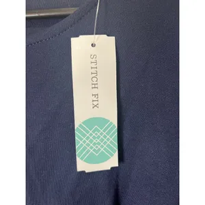 Hutch‎ Kellen Sheath Dress Anthropologie Blue Striped Knit Office Preppy M New thumbnail 8