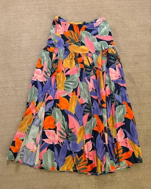 Abel the label Floral Maxi Skirt thumbnail 1