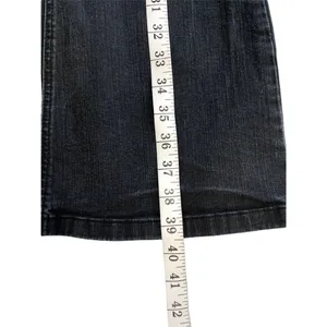 White House Black Market Women's Black Distressed Jeans thumbnail 7