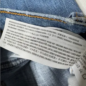 Abercrombie Jeans Ankle Straight Ultra High Rise Distressed Denim 26 2S thumbnail 10