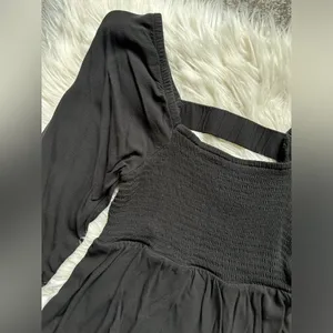 Old Navy smocked babydoll blouse thumbnail 5