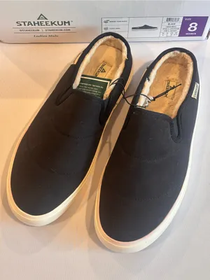 STAHEEKUM Women’s‎ Black Fleece-Lined Slip-On Mules Size 8 NIB thumbnail 4