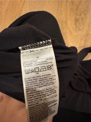 GapFit Black Cinched Tank thumbnail 4