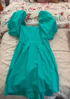 Teal A New Day Dress thumbnail 1