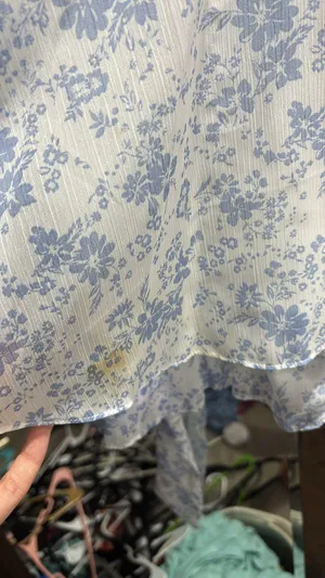 Blue floral dress Size XS thumbnail 2