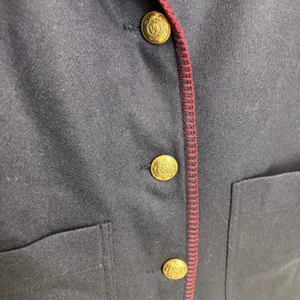 Vintage The Limited Women's Wool‎ Blend Long Blazer Jacket Navy Size S Academia thumbnail 5