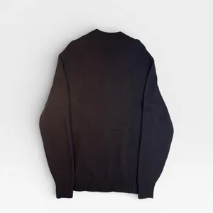 Jos A Bank Brown Lambswool Quarter Zip Pullover Sweater Men's Large thumbnail 5