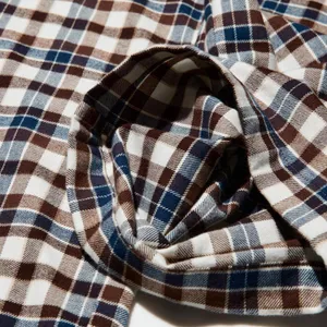 Uniqlo Flannel Pants | Checked NWT Brown Large thumbnail 6