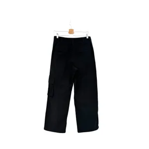 Aritzia Wilfred Free Picture Cargo Pant Black‎ Wide Leg Utility Size 10 thumbnail 7