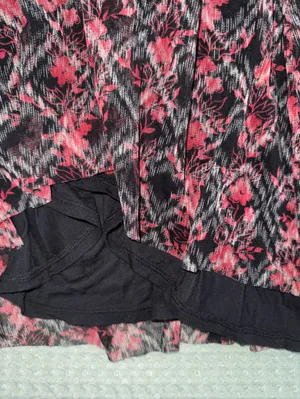 Free People women's black comb lined‎ dress Medium thumbnail 2