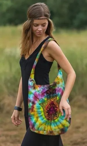 East Meets West Boho.cross body purse in great condition thumbnail 1