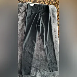 Aerie Offline Goals Hi Rise 7/8 Legging in True Black Size Large Long NWT thumbnail 7