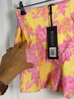 White Fox Boutique Sunshine On My Mind Shorts in Summer Blossom thumbnail 3