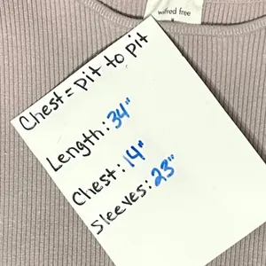 Aritzia Wilfred Free Cut-Out Knit Mini Dress Purple Long Sleeve‎ Bodycon Size M thumbnail 4