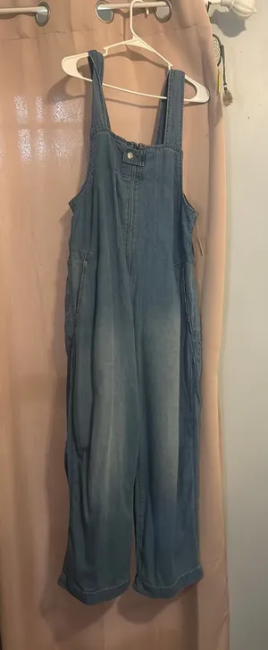 Free People Overalls Denim thumbnail 1